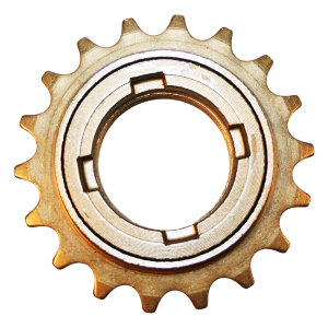 Трещотка BMX DNP LY-18T4,1\2*1\8 18T, резьба B1, 37*24,4-шлица, коричневая