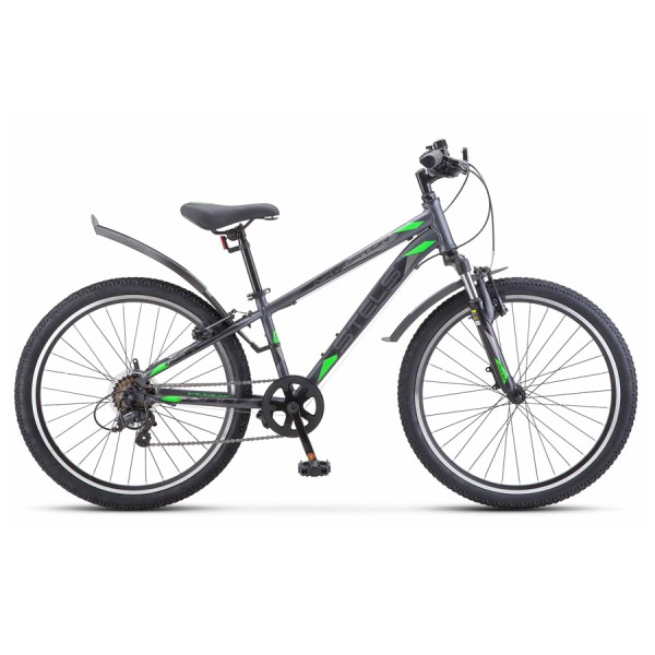 Велосипед Stels Navigator 24' 400 V F020 Серый/Зеленый (JU134250)