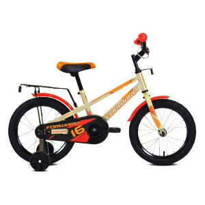 Forward Meteor — велосипед для детей от 3 до 7 лет. 
 
 Геометричный дизайн понравится детям с предрасположенностями к техническим наукам.
 
Ростовка: 16” для детей 4-6 лет (от 100 до 125 см).