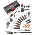 Набор инструментов для обслуживания велосипеда IceToolz Advanced Mechanic Tool Kit 85A5 / 6-800288 — это продуманный до мелочей комплект, предназначенный для всестороннего обслуживания и ремонта велосипеда, как в домашних условиях, так и в профессионально Набор инструментов для обслуживания велосипеда Advanced Mechanic Tool Kit IceToolz 85A5/6-800288