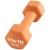 Гантель неопреновая STARFIT DB-201, 2 кг, оранжевый пастель