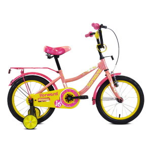 Forward Funky — детский велосипед для детей возрастом от 3 до 7 лет. 
 
 Светоотражатель на руле повышает видимость ребенка в вечернее время.
 
Рама: 16” для детей 4-6 лет (от 100 до 125 см).