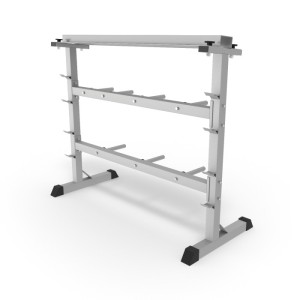 Стойка для хранения дисков 25/26 мм, грифов и гантелей DFC D100053. Спортивная стойка для хранения гантелей - это идеальное решение для хранения спортивных товаров прямо у себя дома. Специальный амортизатор для грифа позволяет легко и удобно заменять диск