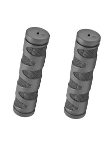 Грипсы XH-G57B,125 mm черный/150162. Грипсы XH-G57B, длина 125 мм, изготовлены из черной термопластичной резины. Материал обеспечивает защиту от ударов и долгосрочное использование. Эргономичная конструкция повышает прочное сцепление, а также комфорт и бе