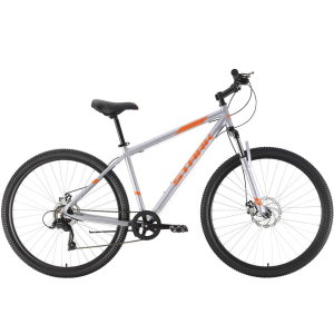 Велосипед Stark'21 Respect 29.1 D Microshift серый/оранжевый