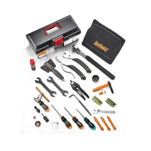 Набор инструментов для обслуживания велосипеда Pro shop Mechanic Tool Kit IceToolz 85A7/6-800290