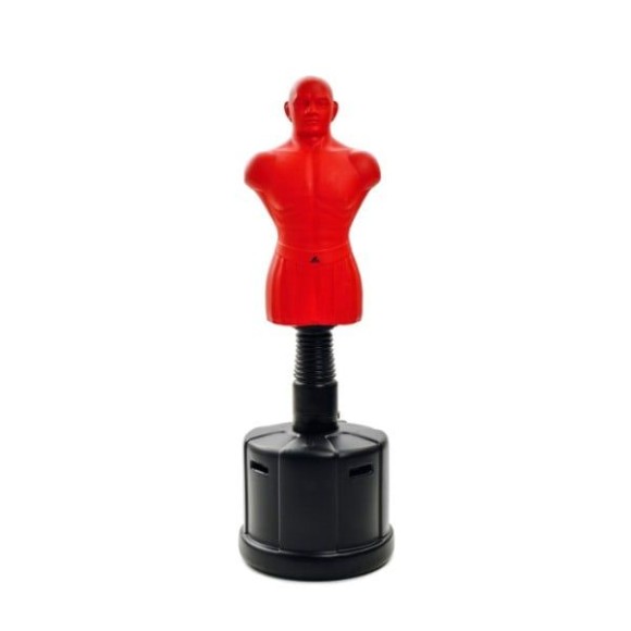 Манекен Boxing Punching Man-Medium TLS-BHR (красн). Водоналивной манекен DFC Boxing Punching Man-Medium TLS-BHR красного цвета - это полноразмерный манекен для отрабатывания ударов со всех сторон. Спина у данной модели защищена, и по ней можно наносить уд