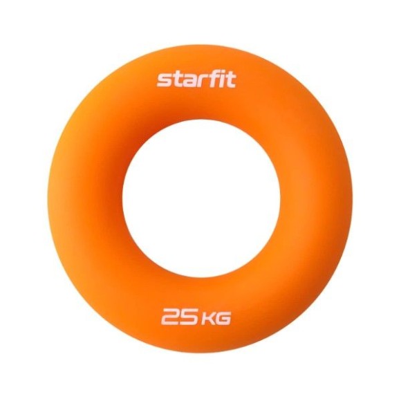 Эспандер кистевой 'Кольцо' STARFIT ES-404, 8,8 см, 25 кг, оранжевый. Эспандер кистевой ES-404 - это упругий тренажер для рук в виде кольца. Эспандер STARFIT поможет провести качественную тренировку лучезапястного сустава. Мышцы предплечья, пальцев рук, а Эспандер кистевой 'Кольцо' STARFIT ES-404, 8,8 см, 25 кг, оранжевый. Эспандер кистевой ES-404 - это упругий тренажер для рук в виде кольца. Эспандер STARFIT поможет провести качественную тренировку лучезапястного сустава. Мышцы предплечья, пальцев рук, а
