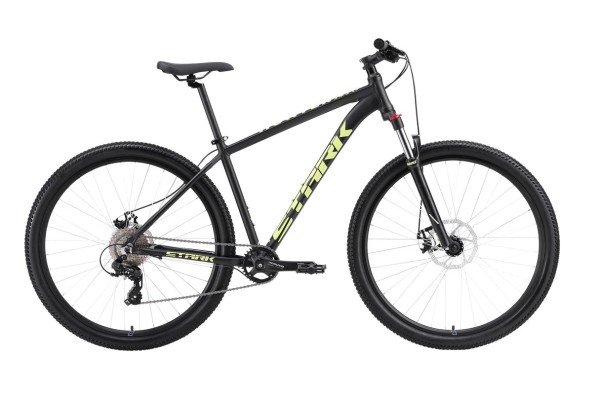 Велосипед Stark'24 Hunter 29.2 D черный/зеленый неон.
Хардтейл для езды в стиле кросс-кантри с оборудованием любительского класса, 8 скоростей.
Технические особенности: алюминиевая рама Al-6061, амортизационная вилка Grinz ES-451 MLO с ходом 100 мм, дво Велосипед Stark'24 Hunter 29.2 D черный/зеленый неон