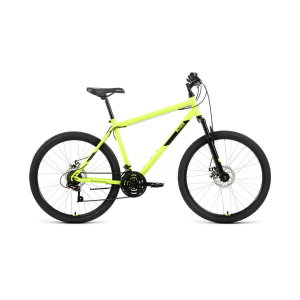 Велосипед 26' Altair MTB HT 26 2.0 D 21 ск Ярко-зеленый/Черный 2022 г