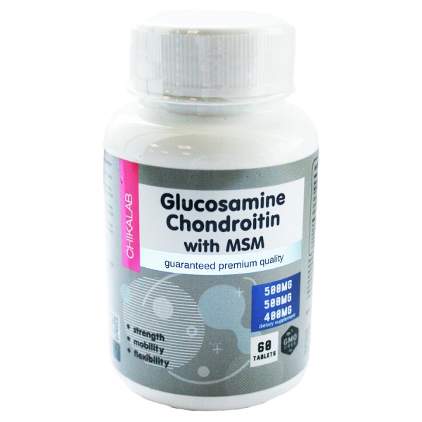 Глюкозамина Хондроитин МСМ, 60 таблеток CHIKALAB