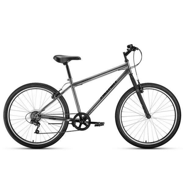 Велосипед 26' Altair MTB HT 26 1.0 7 ск Темно-серый/Черный 20-21 г