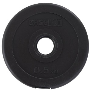 Диск пластиковый BASEFIT BB-203, 26 мм, 0,5 кг, черный

Диск BB-203 выполнен из ABS пластика, внутри заполнен цементом. Оригинальный дизайн, пресс-форма логотипа бренда Basefit. Откалиброван по весу. В отличие от гранулированного наполнителя, цемент не шу