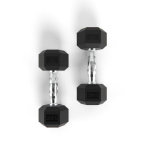 Гантели DFC гексаг.обрез. 20кг (пара) DB001-20