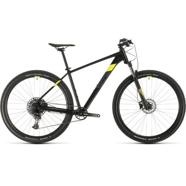 Велосипед CUBE ANALOG 29 (black'n'flashyellow) 2020