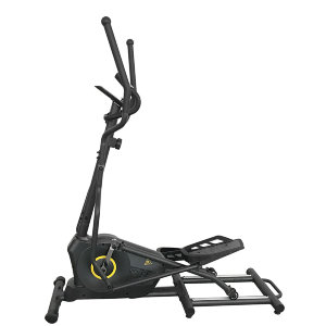 Эллиптический тренажёр E6700T — достаточно компактный, с передним маховиком весом 7 килограмм.
Он идеально подходит для домашнего использования, так как сочетает доступную цену и функциональность.
В этой модели использована магнитная система нагрузки с