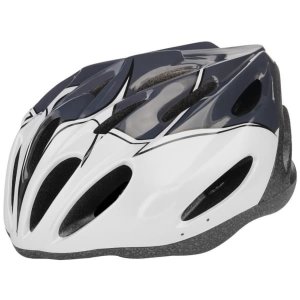 Шлем д/велосипедистов MV-20 бело-черный/600048