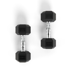 Гантели DFC гексаг.обрез. 25кг (пара) DB001-25