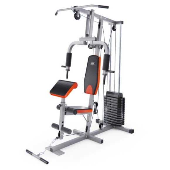 Силовой комплекс DFC D7001-60. Силовой комплекс DFC из серии HomeGym D7001-60 предназначен для прокачки всех групп мышц: рук и верхнего плечевого пояса, спины, грудных мышц, ног. Позволяет выполнять силовые упражнения с разным функционалом для наилучшей э Силовой комплекс DFC D7001-60. Силовой комплекс DFC из серии HomeGym D7001-60 предназначен для прокачки всех групп мышц: рук и верхнего плечевого пояса, спины, грудных мышц, ног. Позволяет выполнять силовые упражнения с разным функционалом для наилучшей э