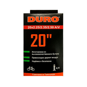 Велокамера 20' DURO 20x2.25/2.50 A/V /DHB01057