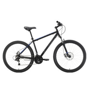 Велосипед Stark'22 Outpost 27.1 D черный/голубой