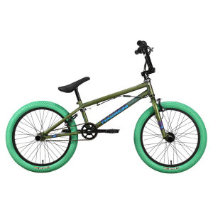 Велосипед Stark'23 Madness BMX 2 зеленый/голубой/зеленый HQ-0012540