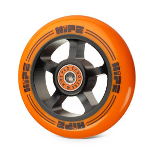 Колесо HIPE Н1 100mm black/orange