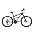 Велосипед 26' Altair MTB FS 26 2.0 D 18 ск Черный/Красный 2022 г