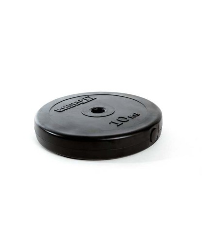 Диск пластиковый BASEFIT BB-203, 26 мм, 10 кг, черный