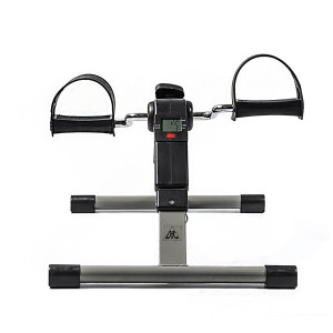 Велотренажер мини DFC B813
Самый простой и надежный мини-велотренажер для домашних тренировок.
Идеально подходит для тренировки рук и ног.
Широкие педали с регулируемыми ремешками.
Быстро изменить нагрузку во время тренировки можно с помощью механическо