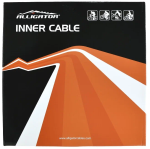 Трос тормоза ALLIGATOR LY-BRG761618 1,6х1800мм. Трос тормоза ALLIGATOR LY-BRG761618 выполнен из износостойкой и прочной гальванизированной стали. Диаметр 1,6 мм, длина 180 см. Упаковка 100 шт.