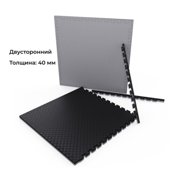 Будо-мат EVA DFC 100 x 100 см, 40 мм, цвет серо-графитовый Будо-мат EVA DFC 100 x 100 см, 40 мм, цвет серо-графитовый