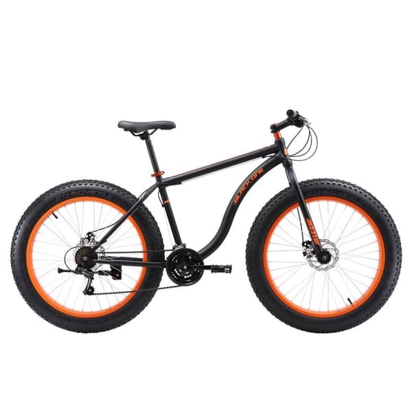 Велосипед Black One Monster 26' D чёрный/оранжевый 2017-2018
