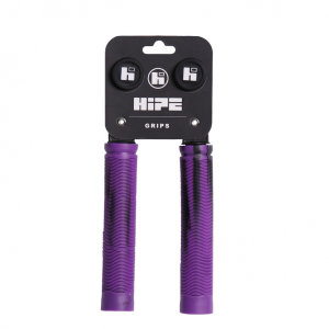 Грипсы HIPE 01 Duo Фиолетовые/черные