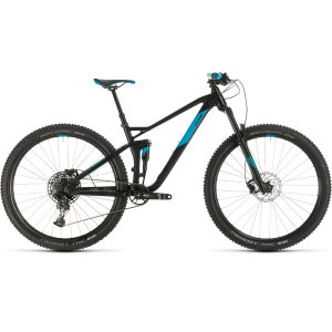 Велосипед CUBE STEREO 120 PRO 29 (black'n'blue) 2020