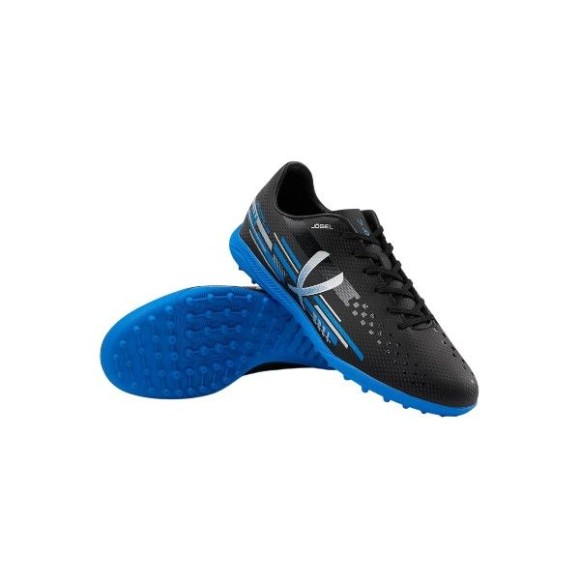 Бутсы многошиповые Jogel Evofly TF Talant Black/blue, черный/голубой Бутсы многошиповые Jogel Evofly TF Talant Black/blue, черный/голубой