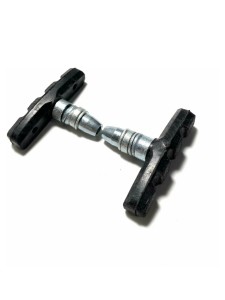 Тормозные колодки RBT24003, МТВ, 60мм, черные. Производитель: JOY KIE. Тормозная система: V-brake. Способ крепления: эксцентриковый болт. Материал: специальный компаунд. Размер колодок: длина - 60 мм, ширина - 50 мм. Велосипедные колодки (пара) – это тор