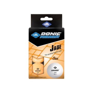 Мячики для н/тенниса DONIC JADE 40+, 6 штук, оранжевый new