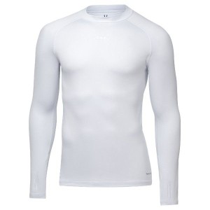 Джемпер компрессионный утепленный Jogel CAMP PerFormDRY Baselayer Top Warm, белый