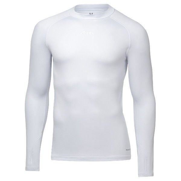 Джемпер компрессионный утепленный Jogel CAMP PerFormDRY Baselayer Top Warm, белый