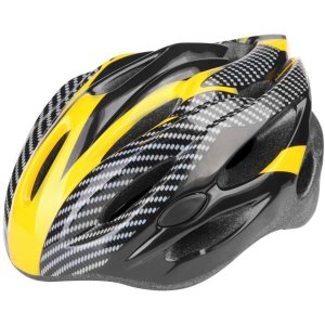 Шлем защитный MV-26 (out-mold) черно-желтый-карбон/600051