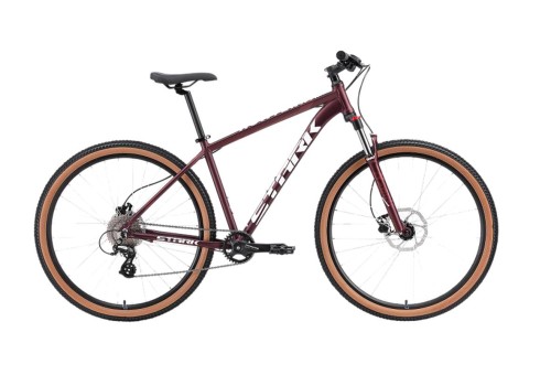 Велосипед Stark'24 Hunter 29.3 HD темно-красный/белый