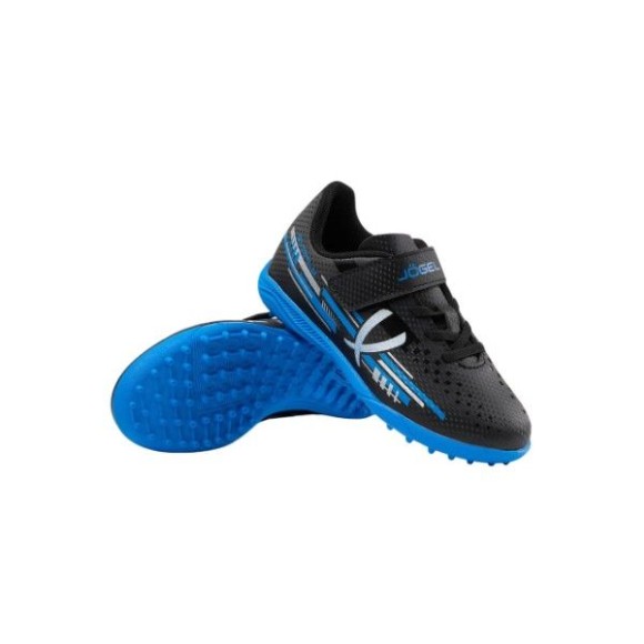 Бутсы многошиповые Jogel Evofly TF Talant Black/blue, черный/голубой, детский Бутсы многошиповые Jogel Evofly TF Talant Black/blue, черный/голубой, детский
