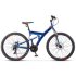 Велосипед Stels Focus 27,5' MD 21 sp V010 Синий/Неоновый-красный (LU089832)